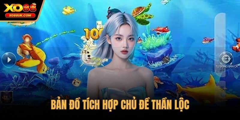 Bản đồ tích hợp chủ đề thần lộc